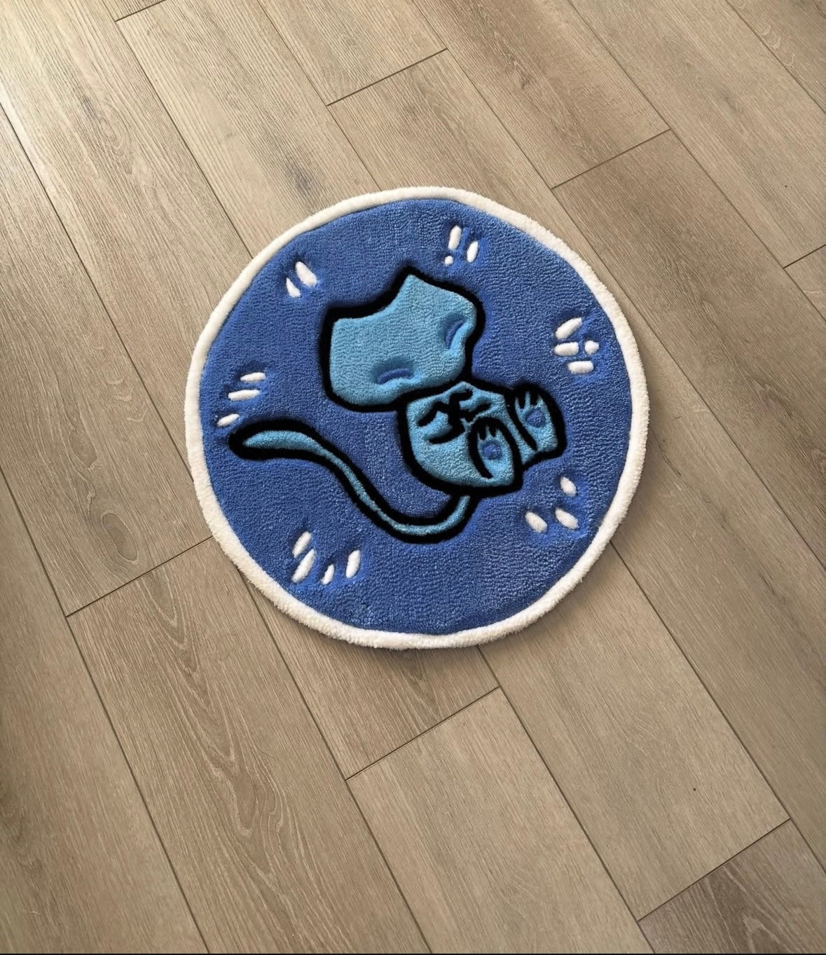 Bubble mew rug