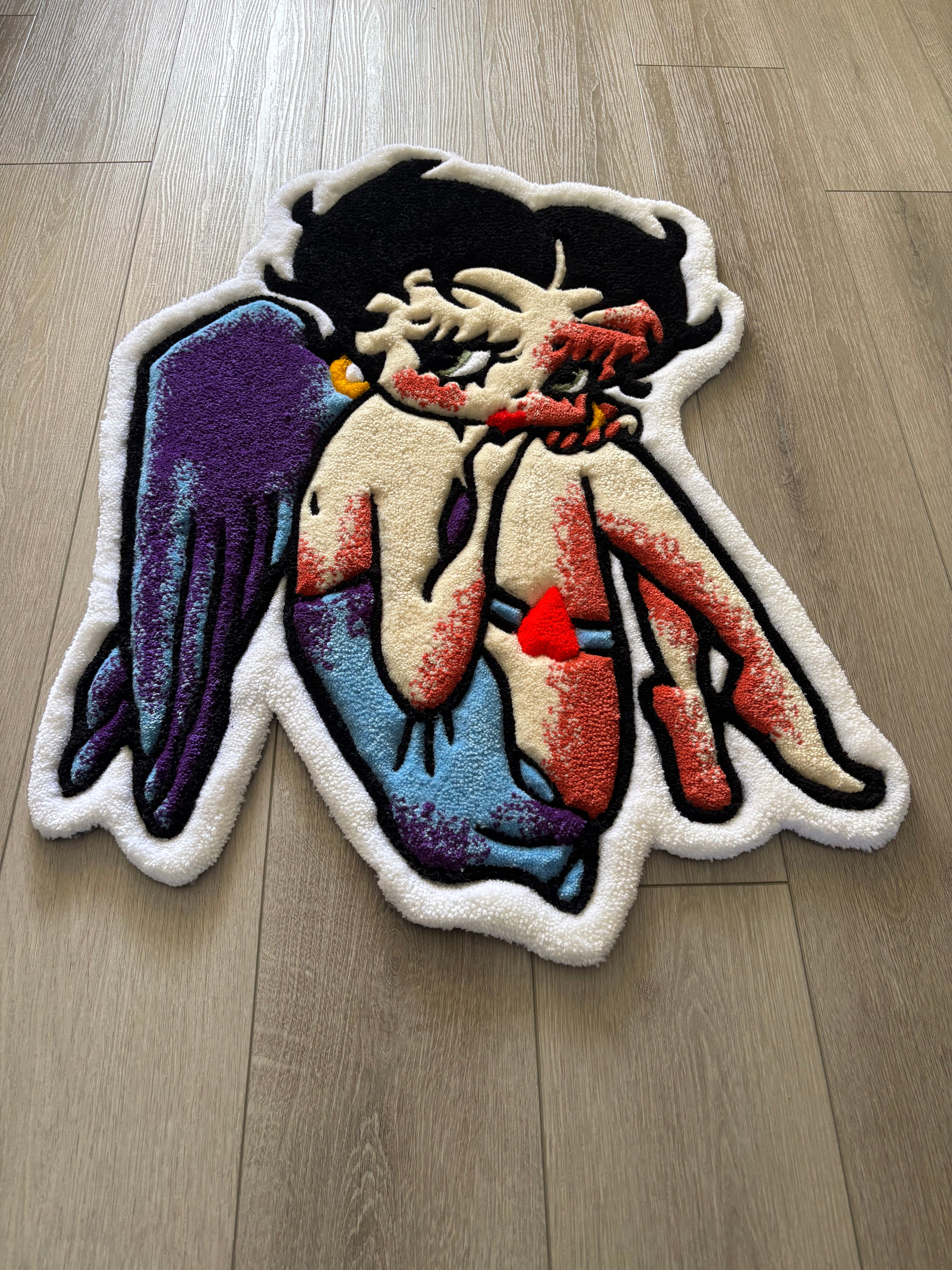 Angel Betty boop rug