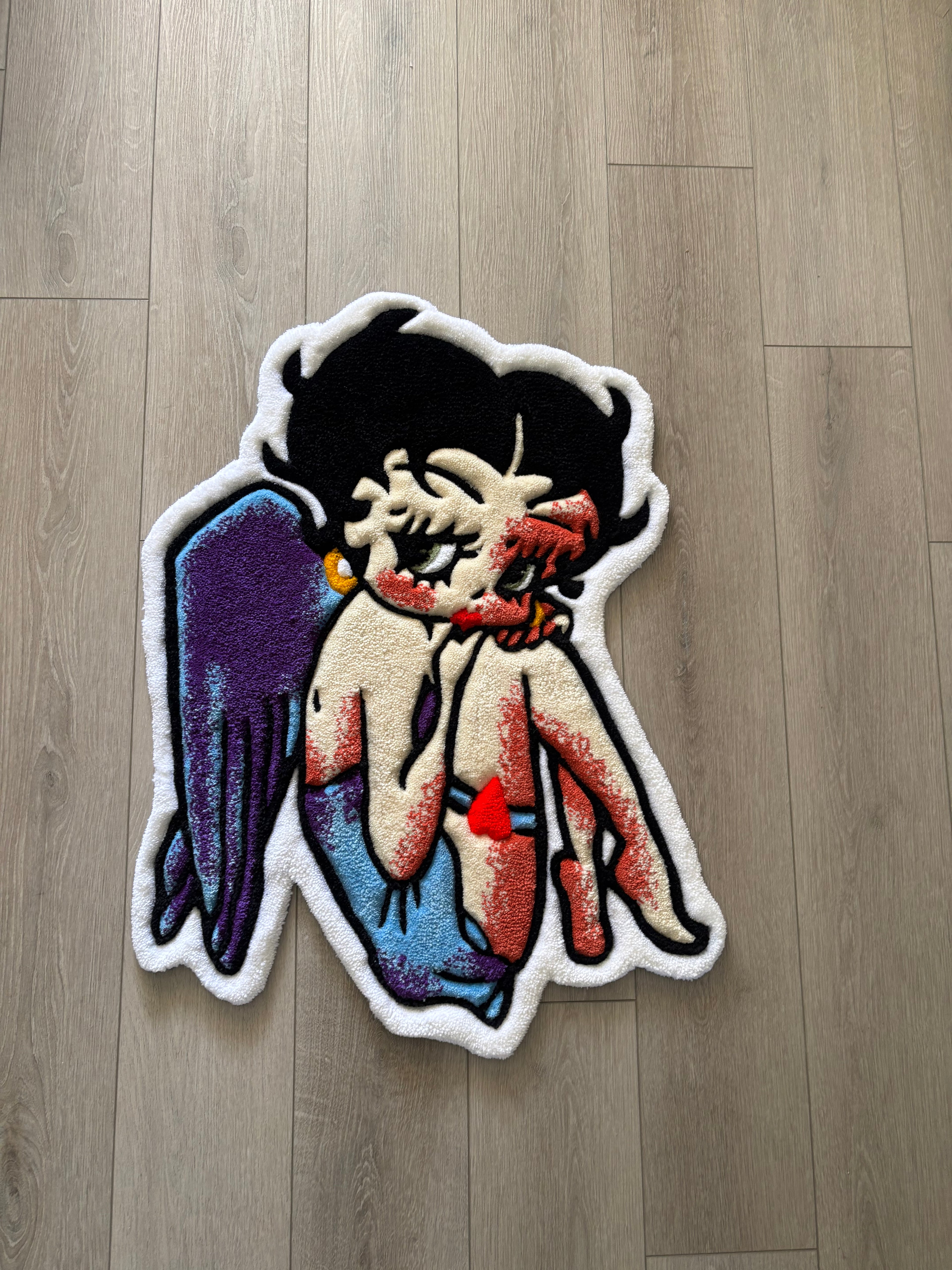 Angel Betty boop rug