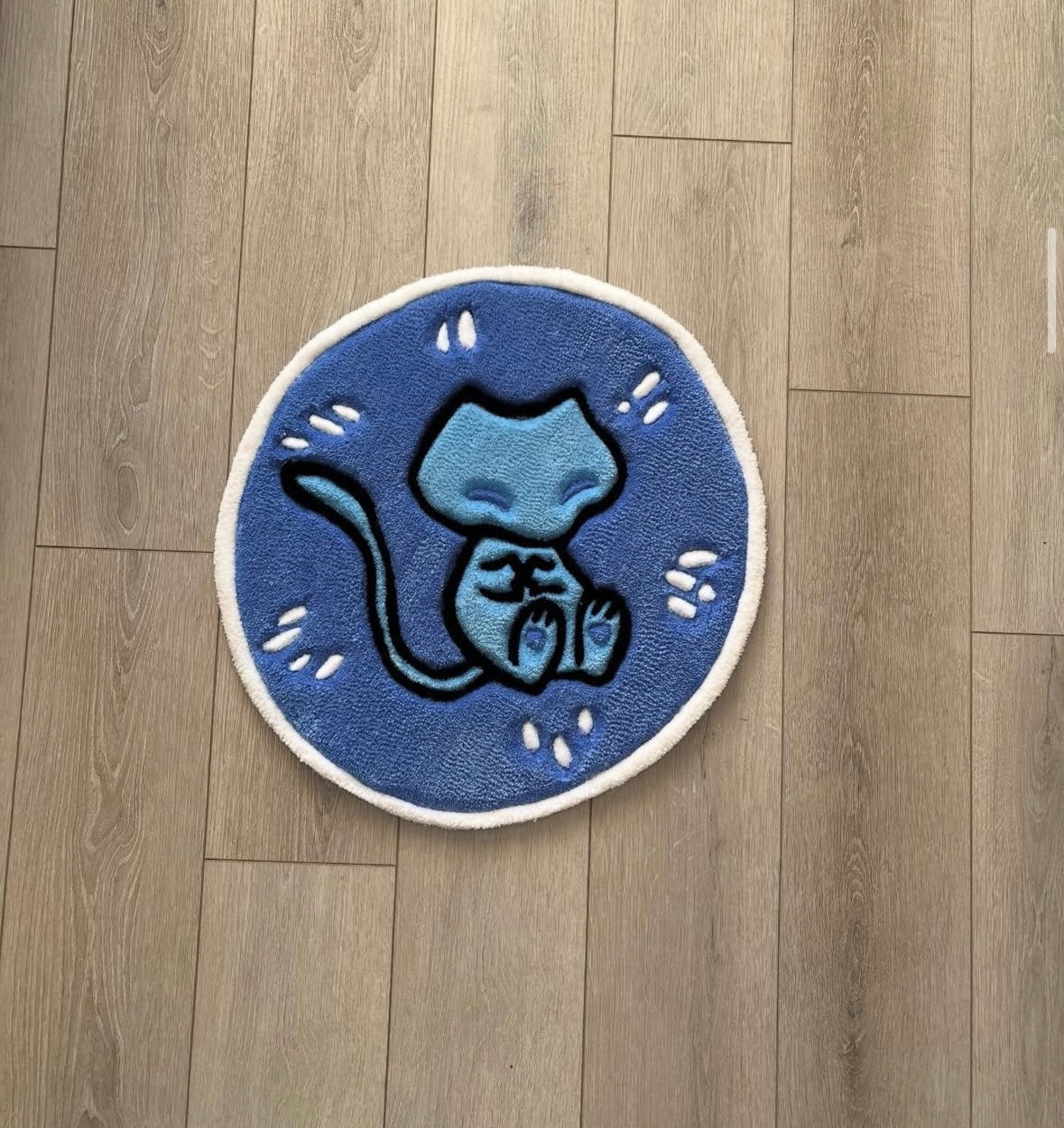 Bubble mew rug