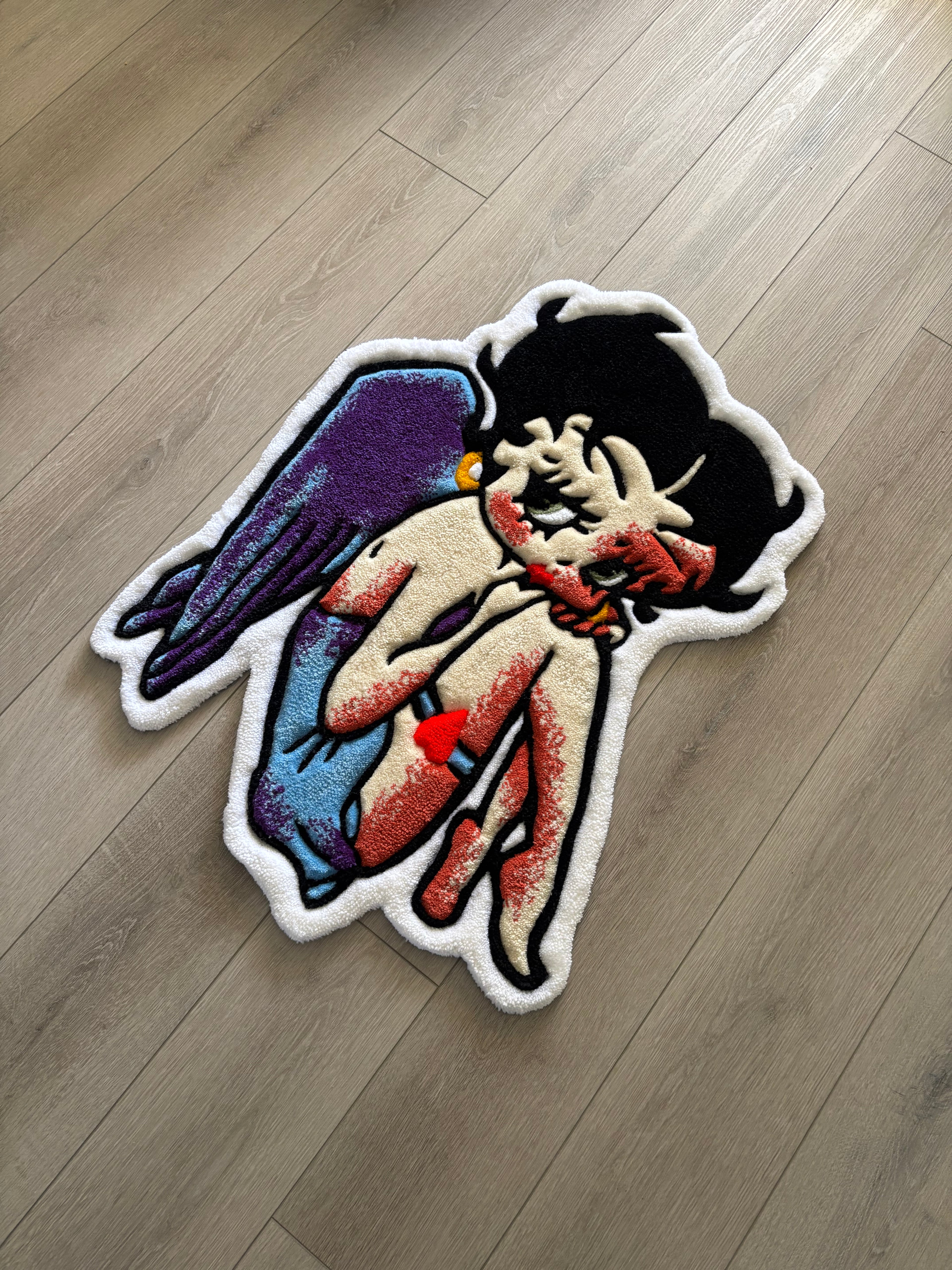 Angel Betty boop rug